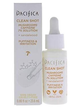 NEW PACIFICA Clean Shot Mushrooms and Caffeine 7 Percent 0.8 FL OZ